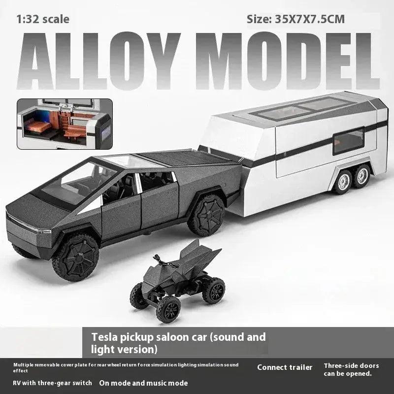  Cybertruck 1 To 32 Scale Alloy Diecast SUV Sound Light -  ToylandEU™