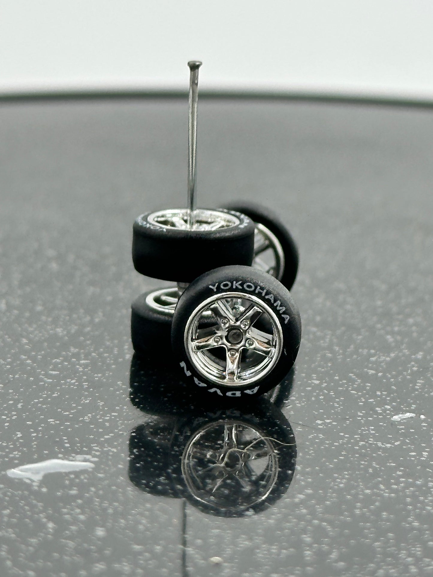 Realistic Drive Rubber Wheels for Diecast Cars One Sixty Four