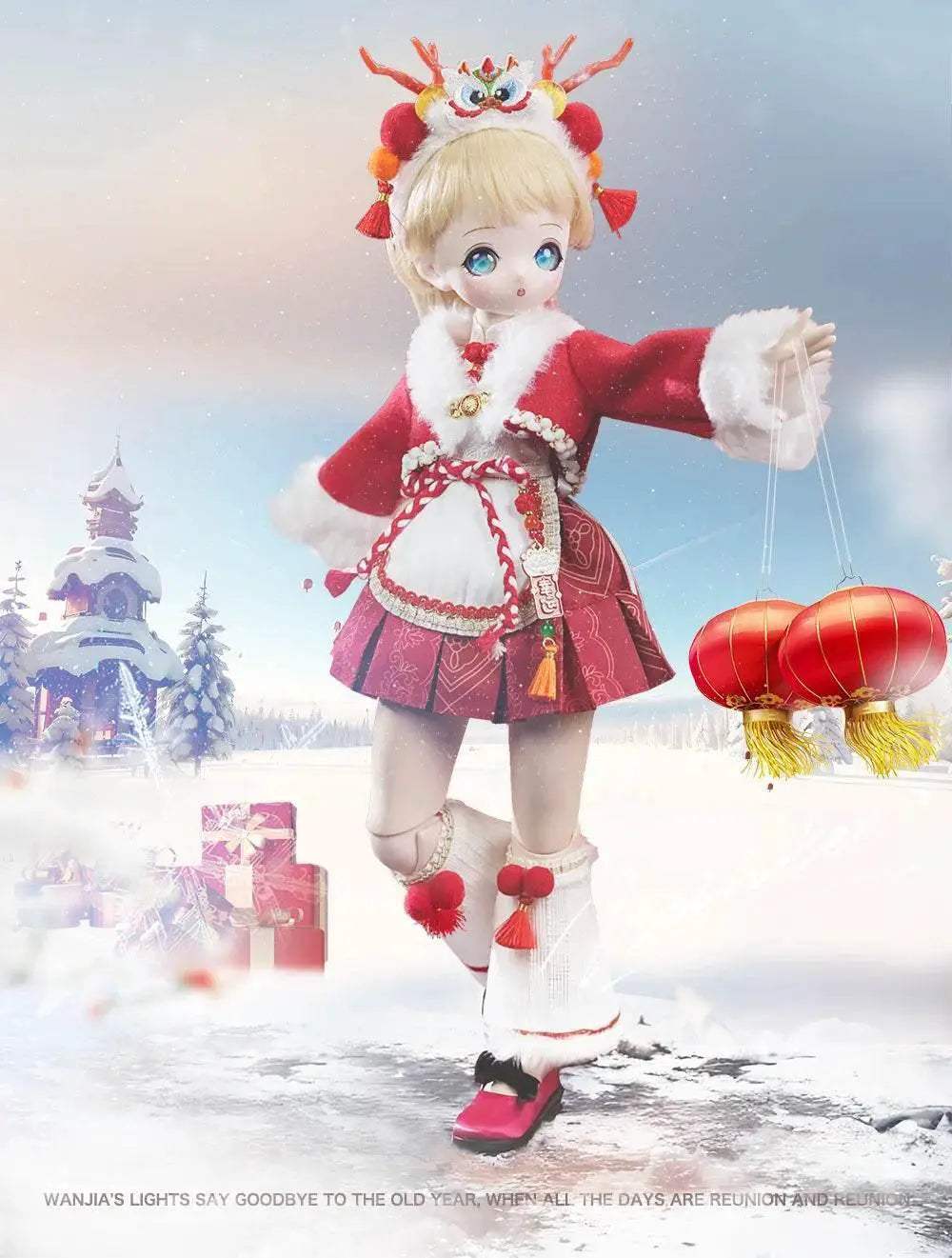  DBS 1/4 BJD 45cm Doll Anime Style with Clothes and Shoes -  ToylandEU™