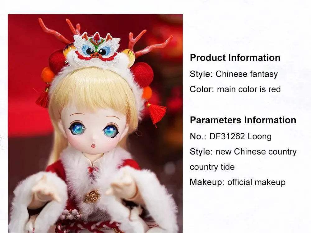  DBS 1/4 BJD 45cm Doll Anime Style with Clothes and Shoes -  ToylandEU™