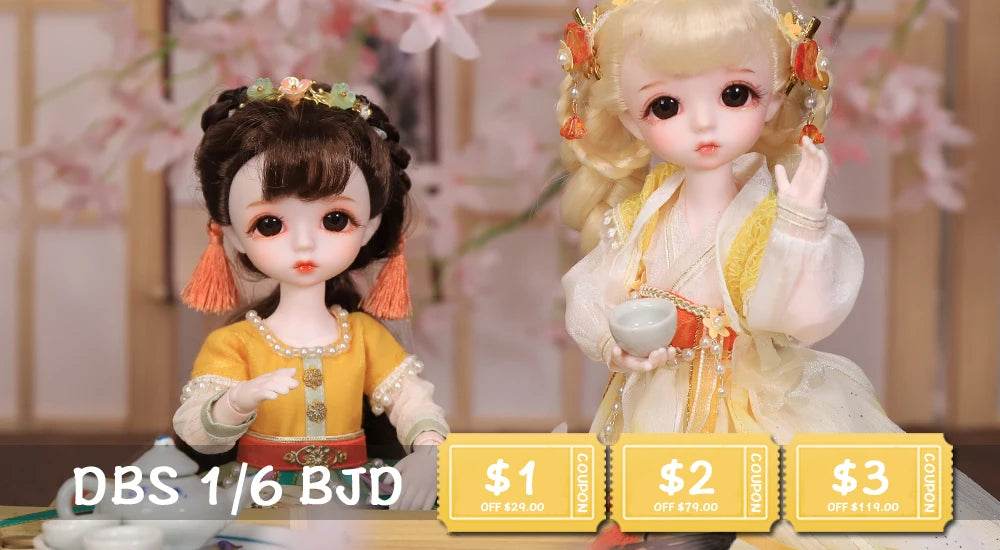 DBS DREAM FAIRY Chinese Style 1/6 BJD Qin's Moon Anime Doll - ToylandEU