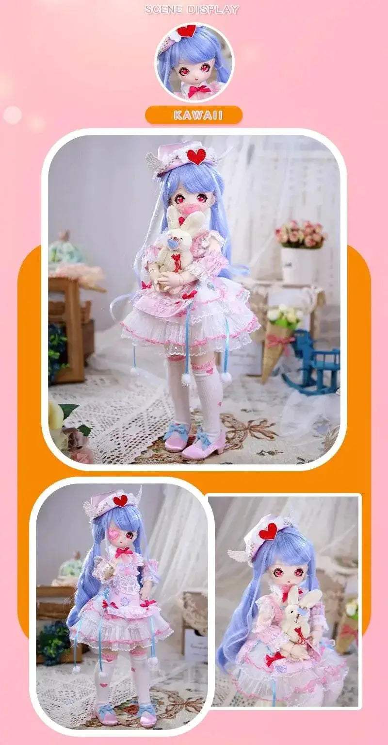 DBS Doll 1/4 BJD Dream Fairy Match Girl Resin Anime - ToylandEU