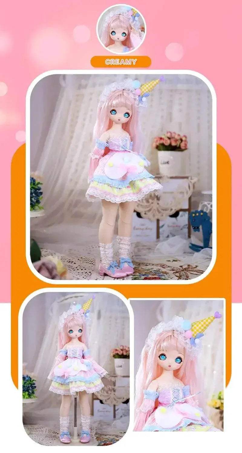 DBS Doll 1/4 BJD Dream Fairy Match Girl Resin Anime - ToylandEU