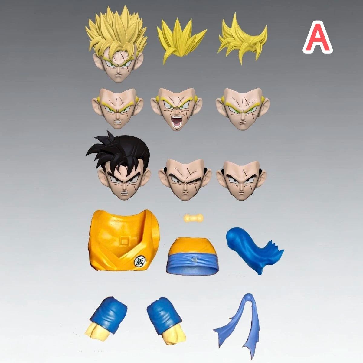  DBZ Figure Kit | Goku Heads Future Gohan | Toylandeu™ 