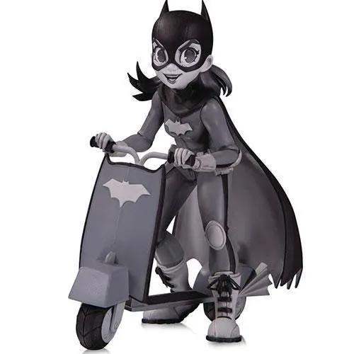 Batgirl PVC Figure By Chrissie Zullo Black And White DC - ToylandEU