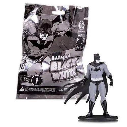 Batman Mini Figures Blind Bag Black And White DC Collectibles - ToylandEU