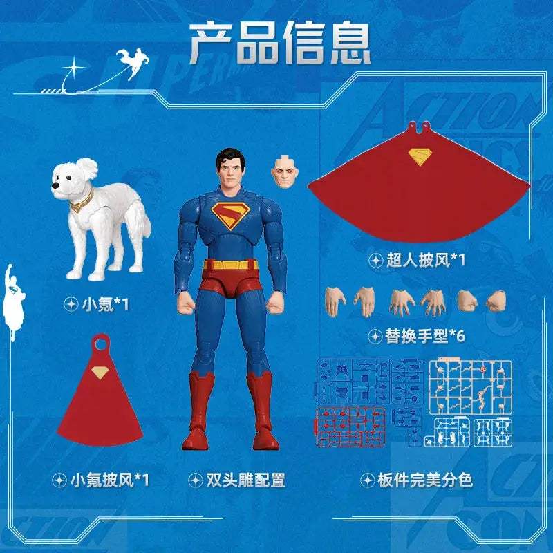  DC Comics Action Figure Set Movable Superman Batman -  ToylandEU™