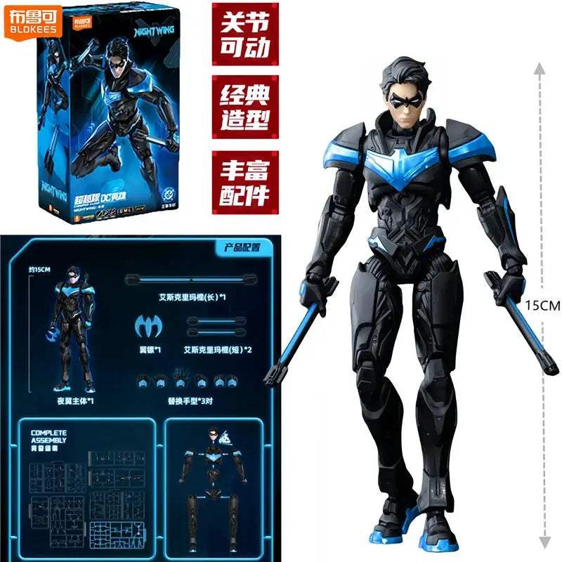 DC Comics Action Figure Set Movable Superman Batman -  ToylandEU™