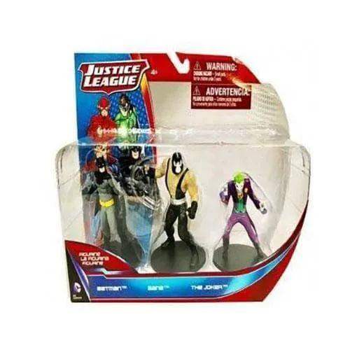DC Comics Justice League Action Figure 3-Pack Batman Bane Joker - ToylandEU