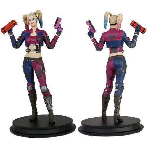 Harley Quinn Injustice Deluxe Statue With Interchangeable Dynamite Hand - ToylandEU