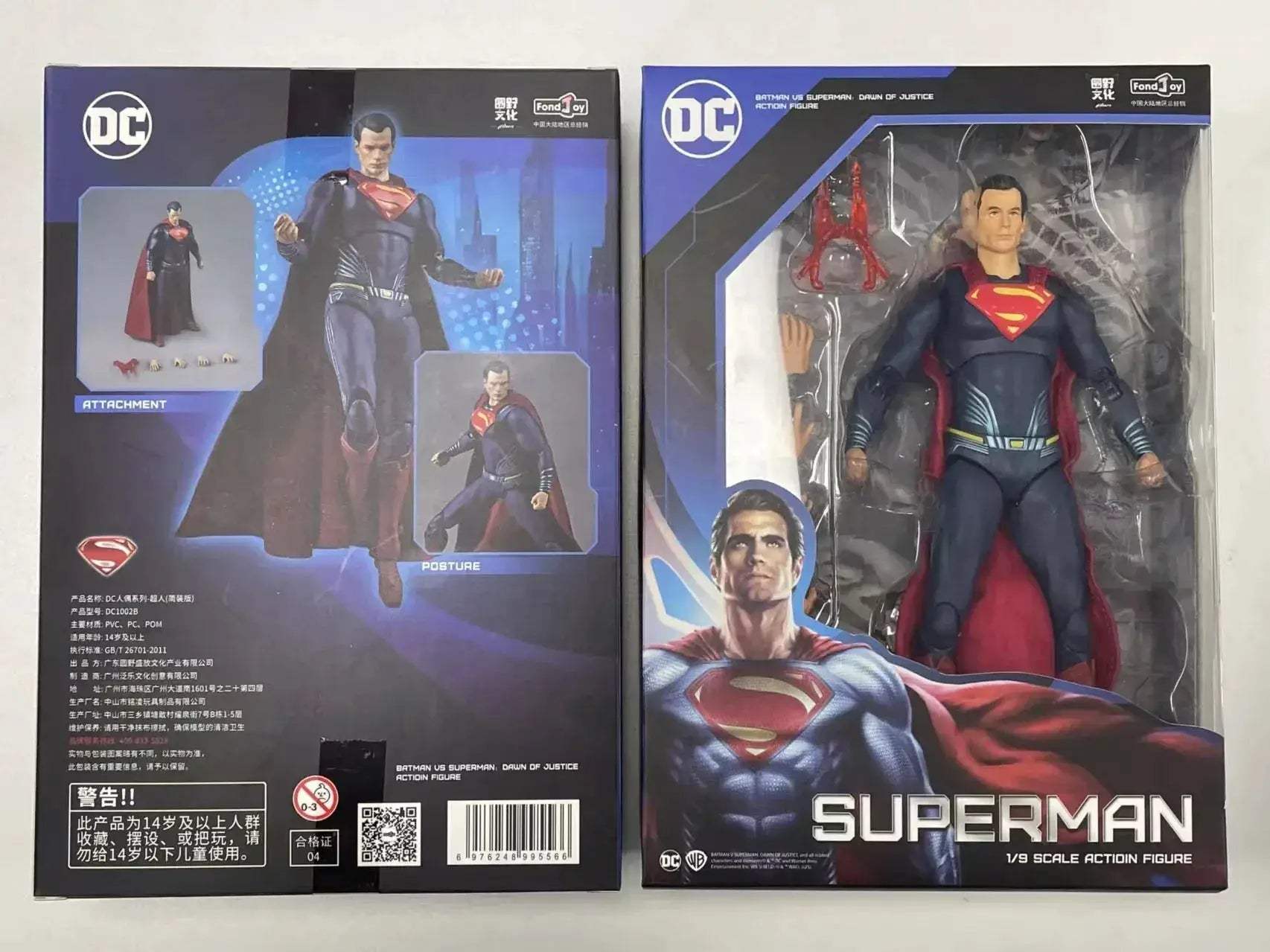 DC Justice League 20cm Action Figures Set Premium Collectible - ToylandEU