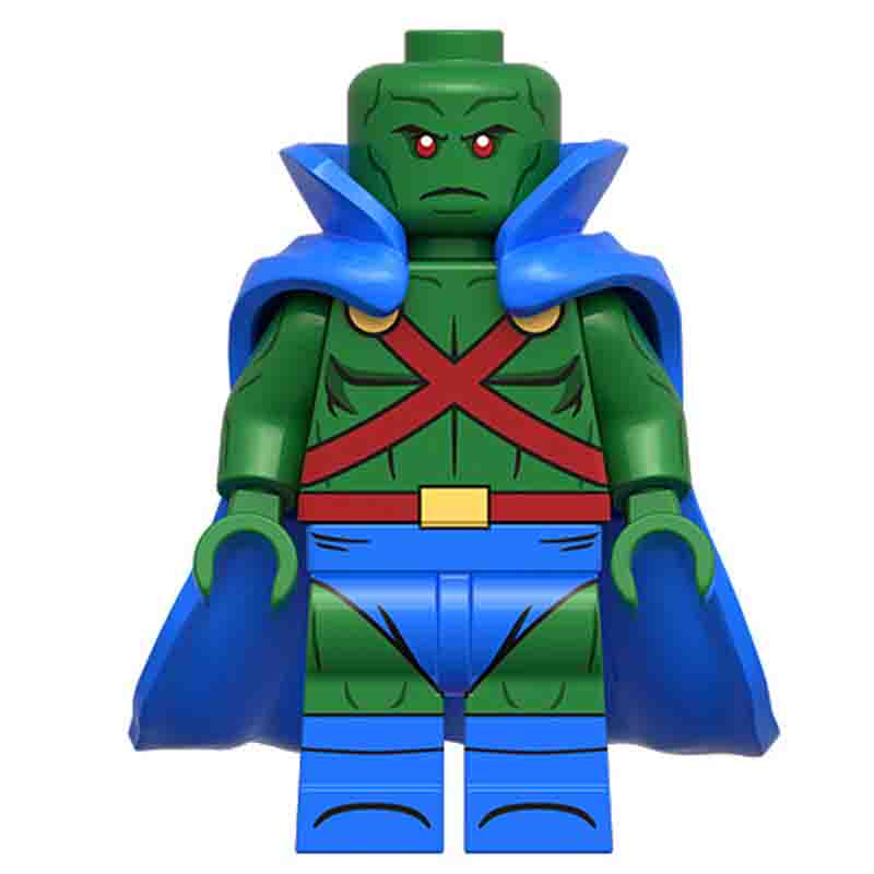DC Martian Manhunter Minifigure | LEGO Compatible | Toylandeu™