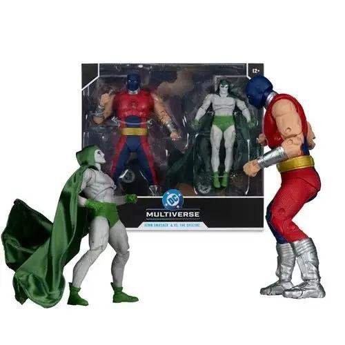 DC Multiverse Atom Smasher Megafig vs. The Spectre JSA: Black Vengeance Action Figure 2-Pack - ToyShnip