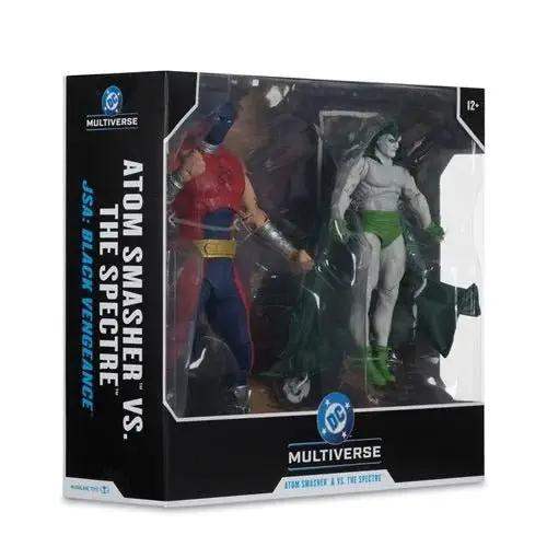 DC Multiverse Atom Smasher Megafig vs. The Spectre JSA: Black Vengeance Action Figure 2-Pack - ToyShnip