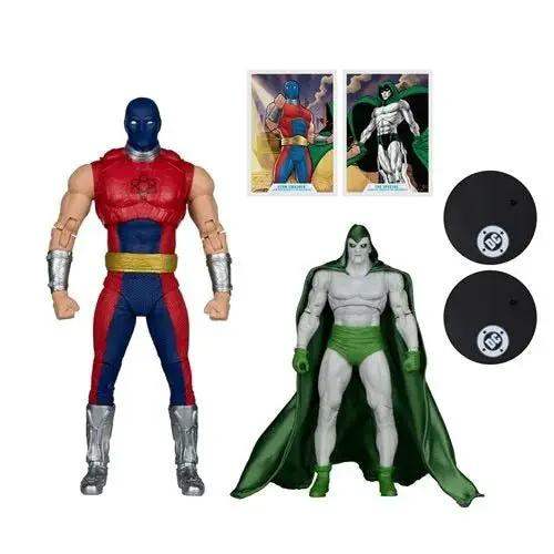 DC Multiverse Atom Smasher Megafig vs. The Spectre JSA: Black Vengeance Action Figure 2-Pack - ToyShnip