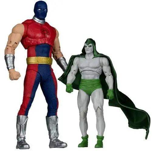 DC Multiverse Atom Smasher Megafig vs. The Spectre JSA: Black Vengeance Action Figure 2-Pack - ToyShnip