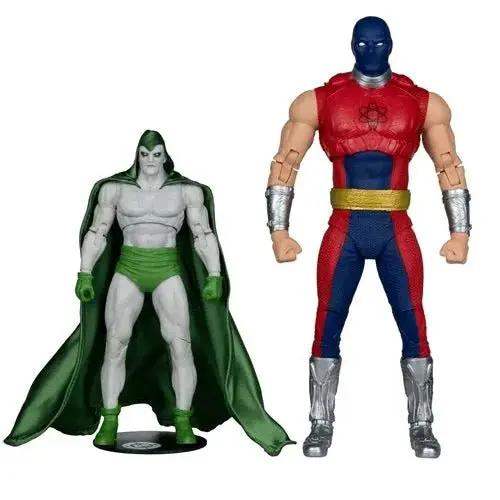 DC Multiverse Atom Smasher Megafig vs. The Spectre JSA: Black Vengeance Action Figure 2-Pack - ToyShnip