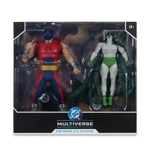 DC Multiverse Atom Smasher Megafig vs. The Spectre JSA: Black Vengeance Action Figure 2-Pack - ToyShnip