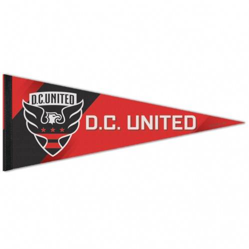 DC United 12x30 Premium Felt Pennant Durable Collectible - ToylandEU