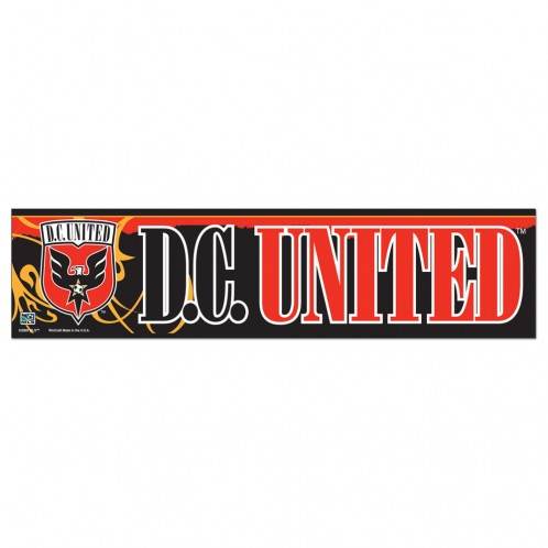 DC United Decal 3x12 Bumper Strip Style Officially Licensed - ToylandEU