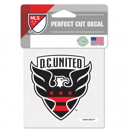 DC United Decal 4x4 Perfect Cut Color Outdoor Vinyl - ToylandEU