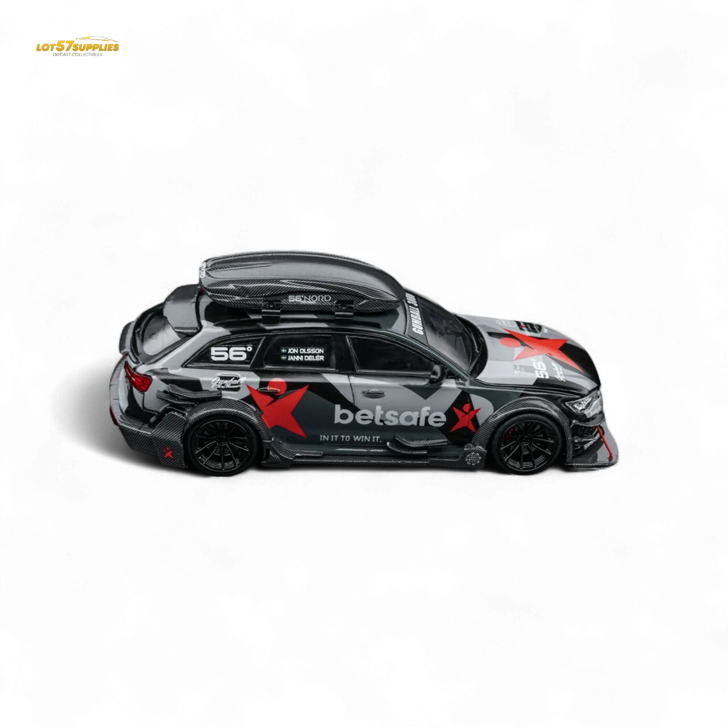 (Pre-Order) DCM Audi RS6 C7 DTM Betsafe Gumball 3000 - 1:64 - ToylandEU