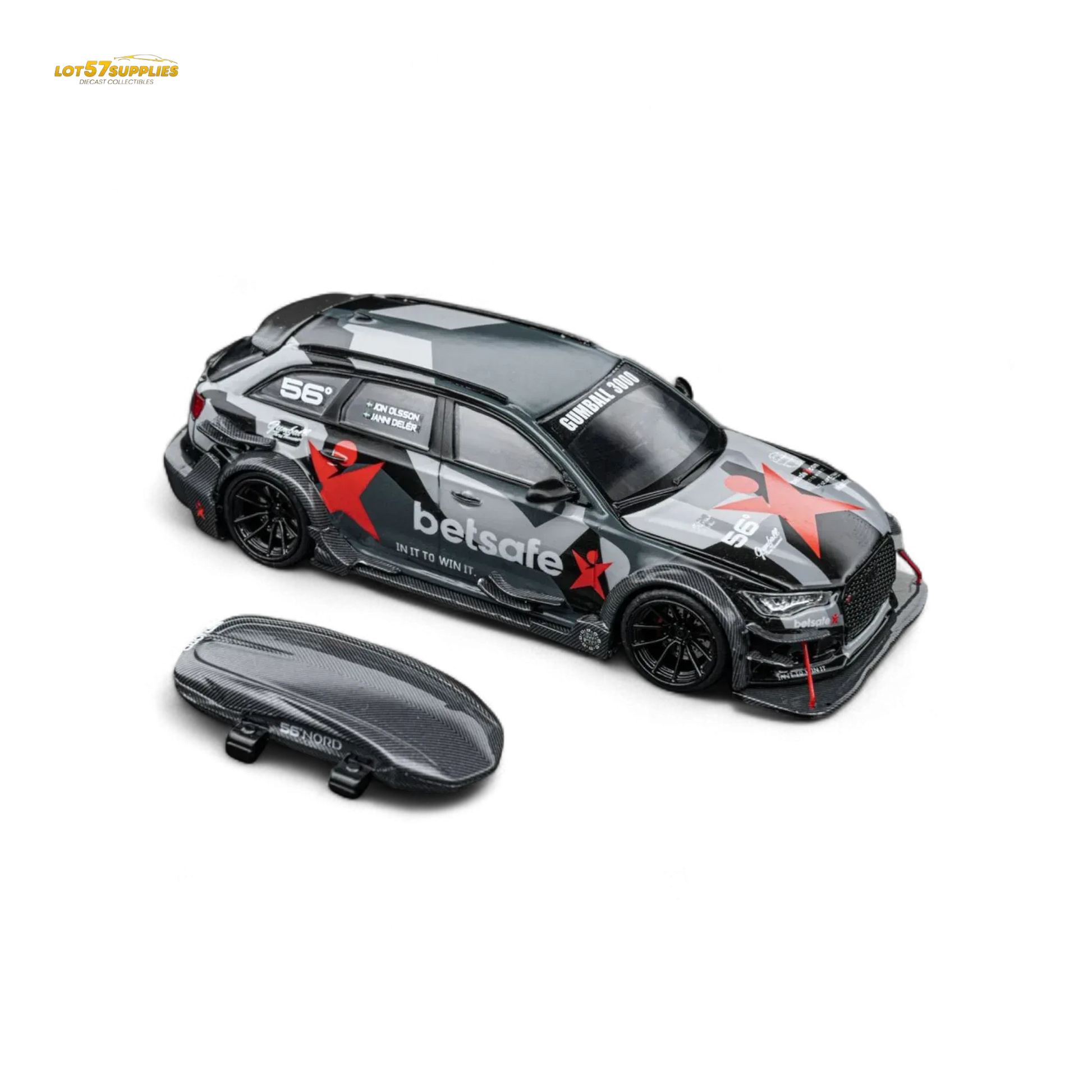 (Pre-Order) DCM Audi RS6 C7 DTM Betsafe Gumball 3000 - 1:64 - ToylandEU