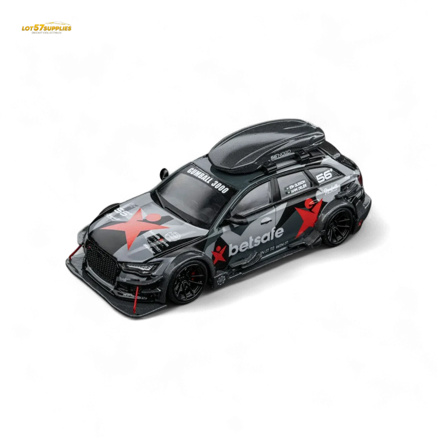 (Pre-Order) DCM Audi RS6 C7 DTM Betsafe Gumball 3000 - 1:64 - ToylandEU