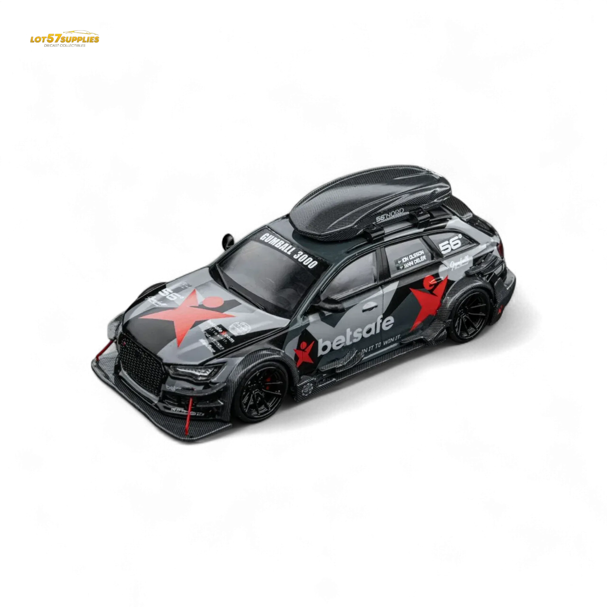 (Pre-Order) DCM Audi RS6 C7 DTM Betsafe Gumball 3000 - 1:64 - ToylandEU