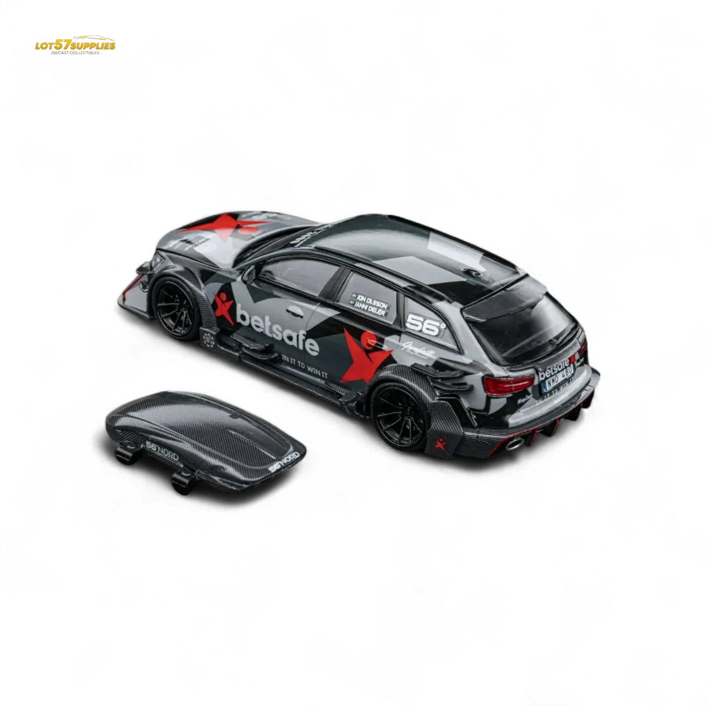 (Pre-Order) DCM Audi RS6 C7 DTM Betsafe Gumball 3000 - 1:64 - ToylandEU