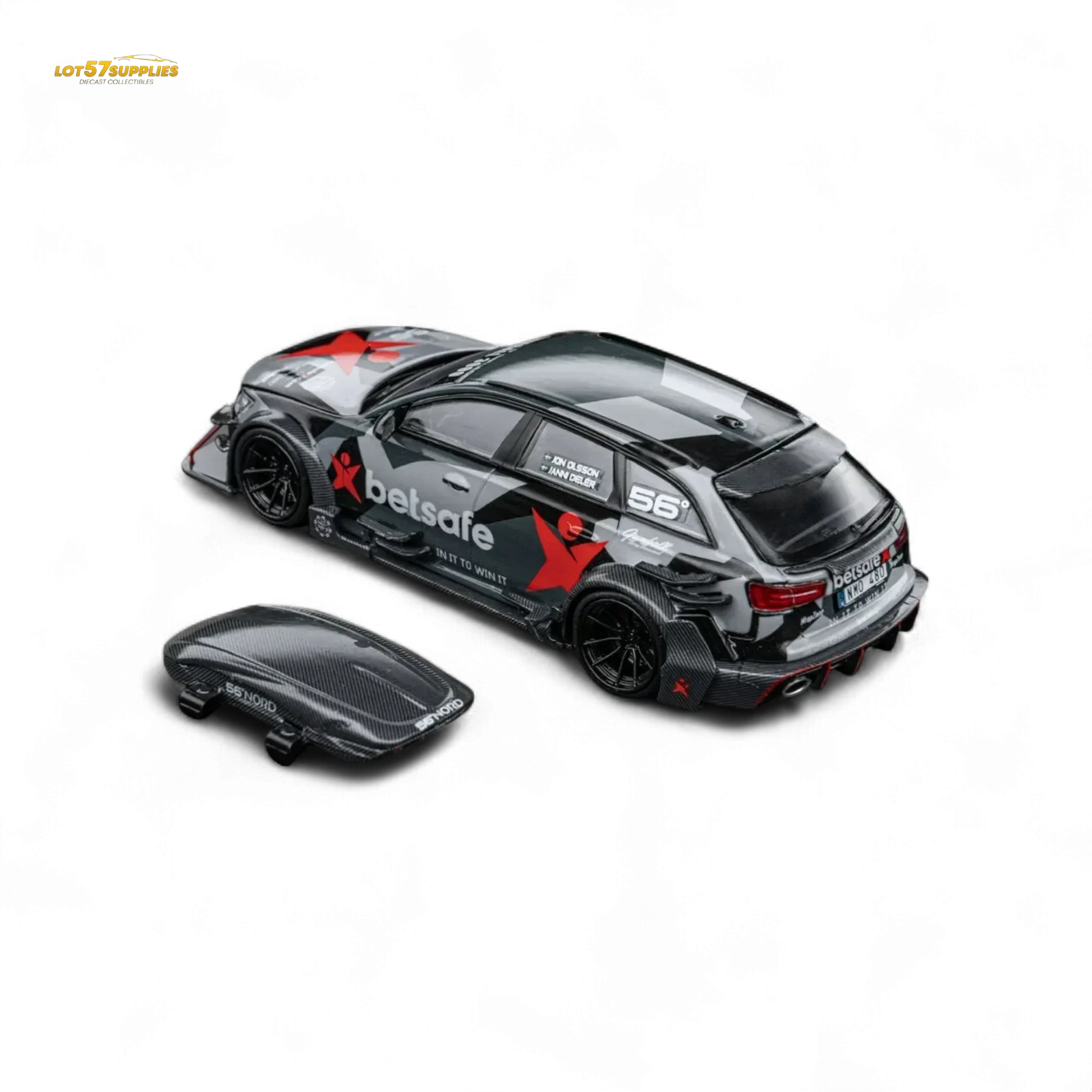 (Pre-Order) DCM Audi RS6 C7 DTM Betsafe Gumball 3000 - 1:64 - ToylandEU