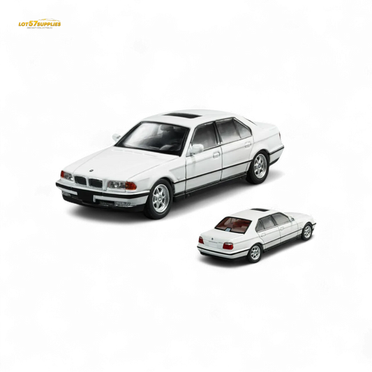  DCM BMW E38 740iL Diecast 1 64 Limited Edition White -  ToylandEU™