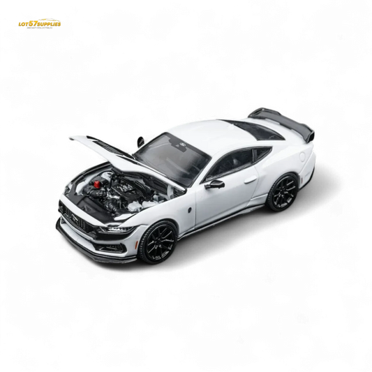  Mustang Dark Horse Diecast Crystal White Finish 164 Scale -  ToylandEU™