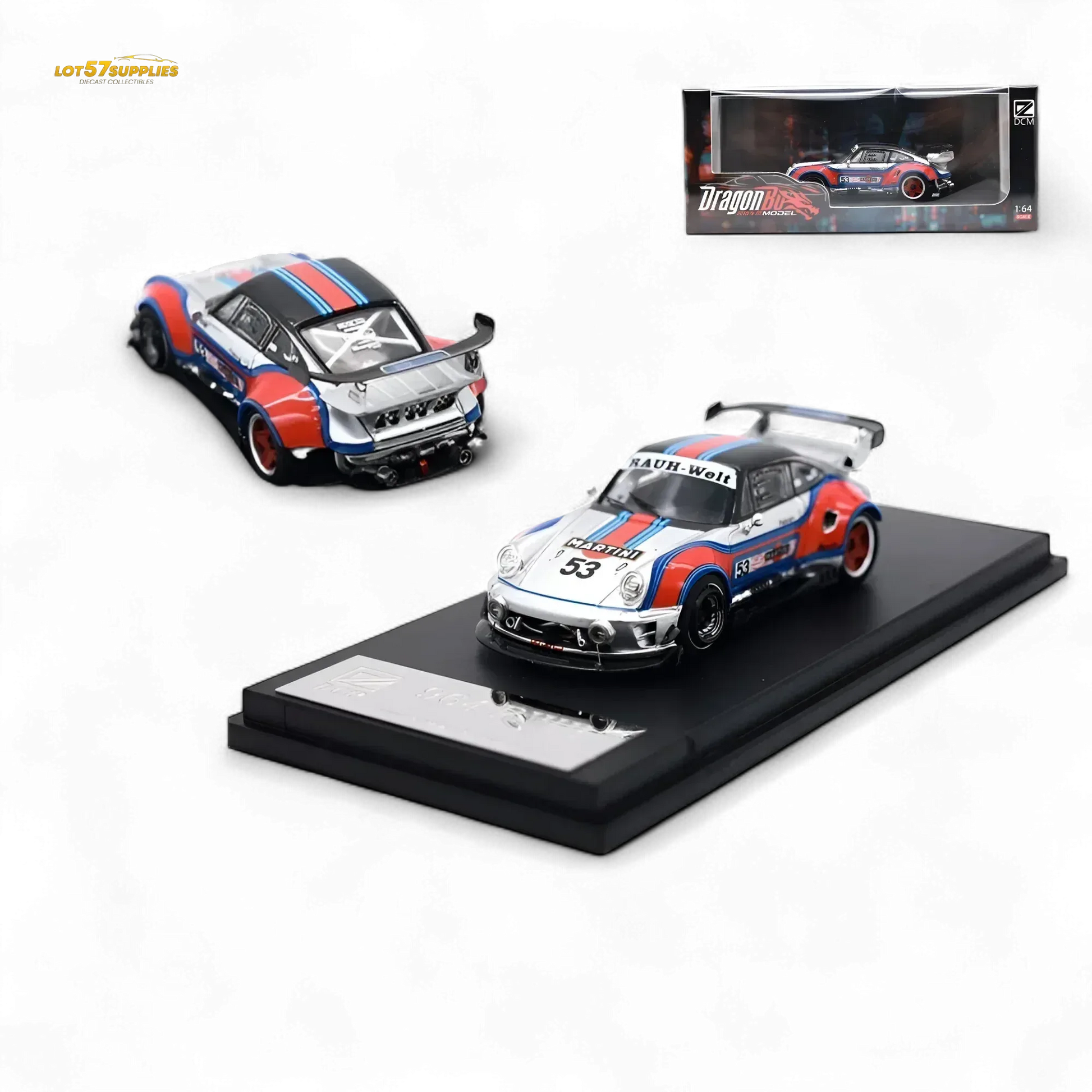 DCM X D.BoModel RWB 964 Martini 1:64 - ToylandEU