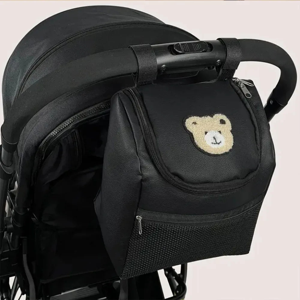 DDAXMM Bear-Shaped Diaper Bag With Bottle Holders And High Capacity For Parents - ToylandEU