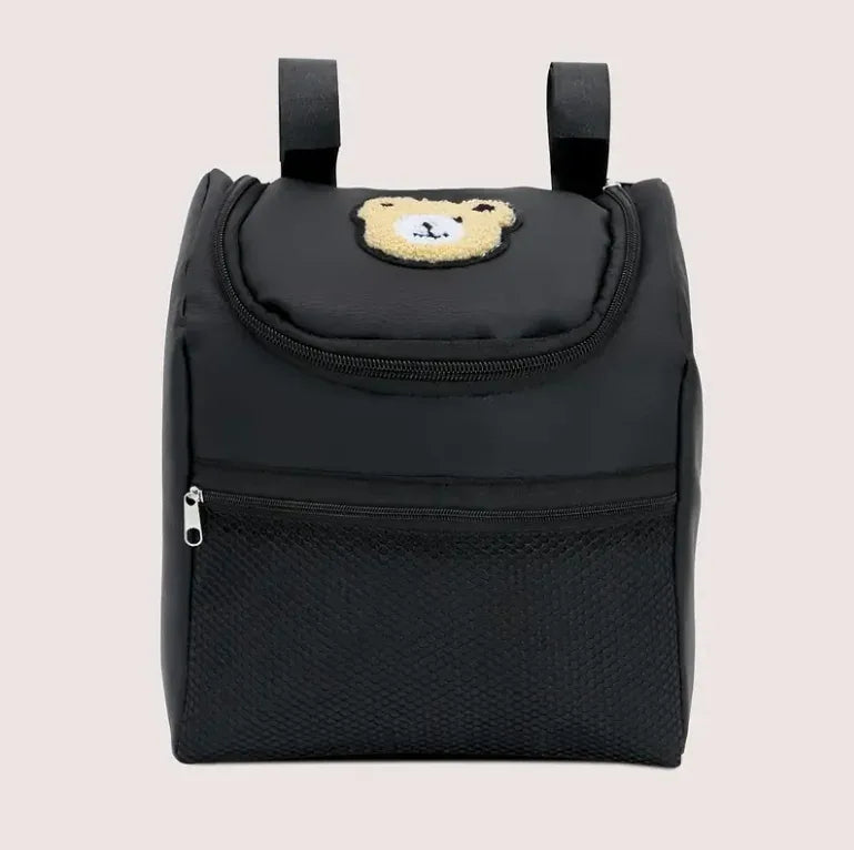 DDAXMM Bear-Shaped Diaper Bag With Bottle Holders And High Capacity For Parents - ToylandEU