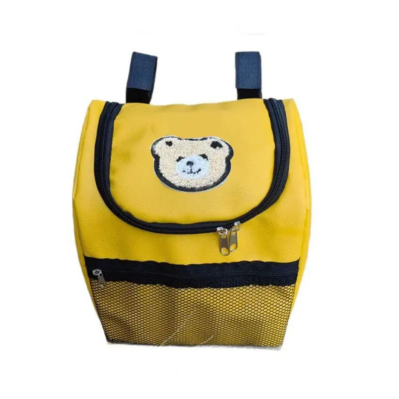DDAXMM Bear-Shaped Diaper Bag With Bottle Holders And High Capacity For Parents - ToylandEU