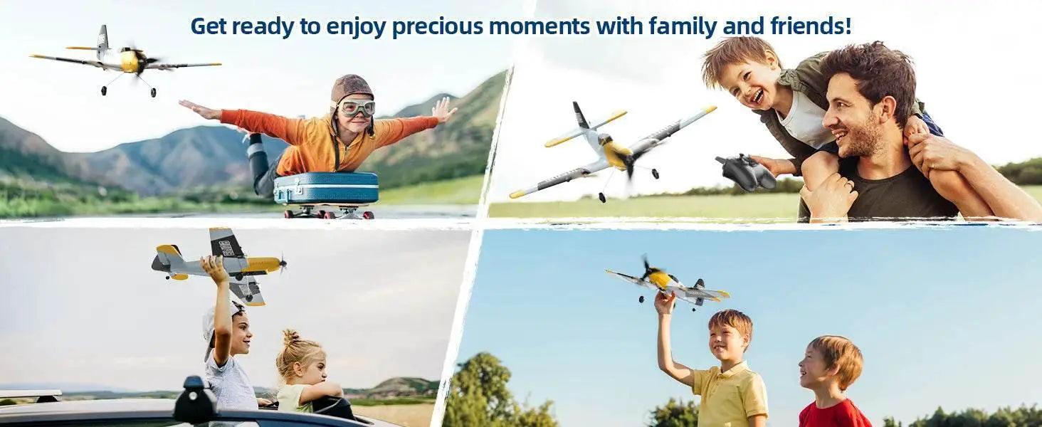  DEERC RC Plane BF-109 Easy Fly Glider for Beginners -  ToylandEU™