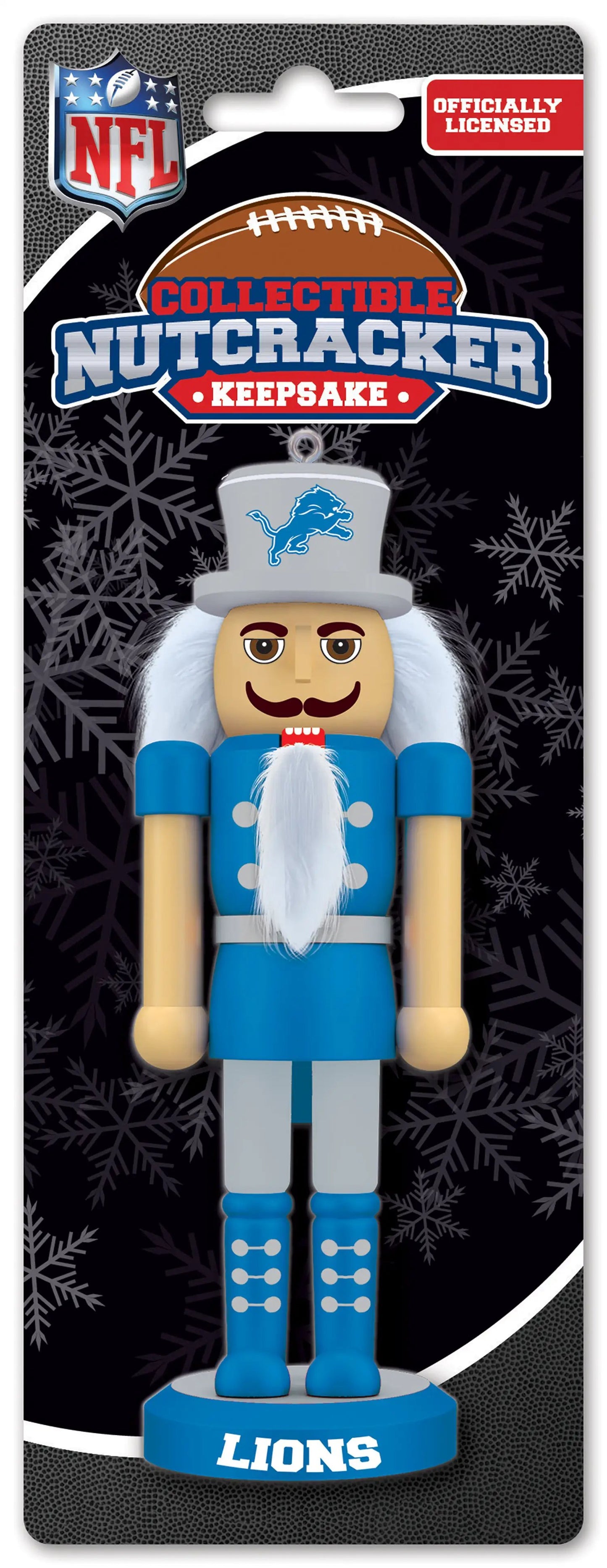 Detroit Lions Nutcracker Miniature Periodic Restock