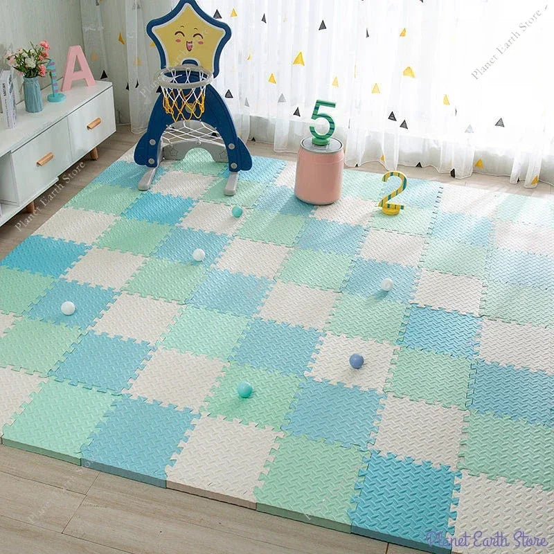 DHDHCN Puzzle Mat 16 Piece Educational EVA Foam 30x30cm for Kids - ToylandEU