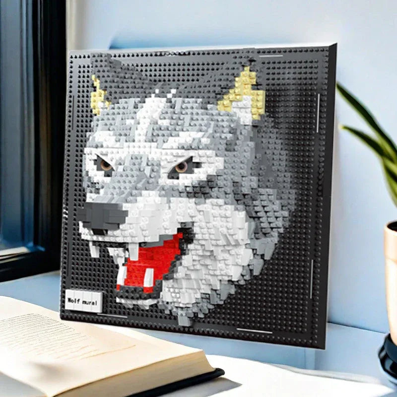 DIY 3D Animal Block Art Wall Frame Gift For Adults - ToylandEU