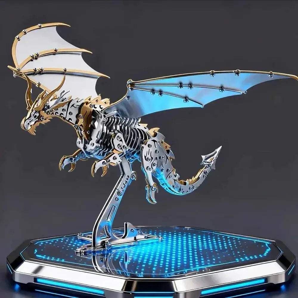 DIY 3D Metal Model Kit Mechanical Puzzle Gift for Teens - ToylandEU