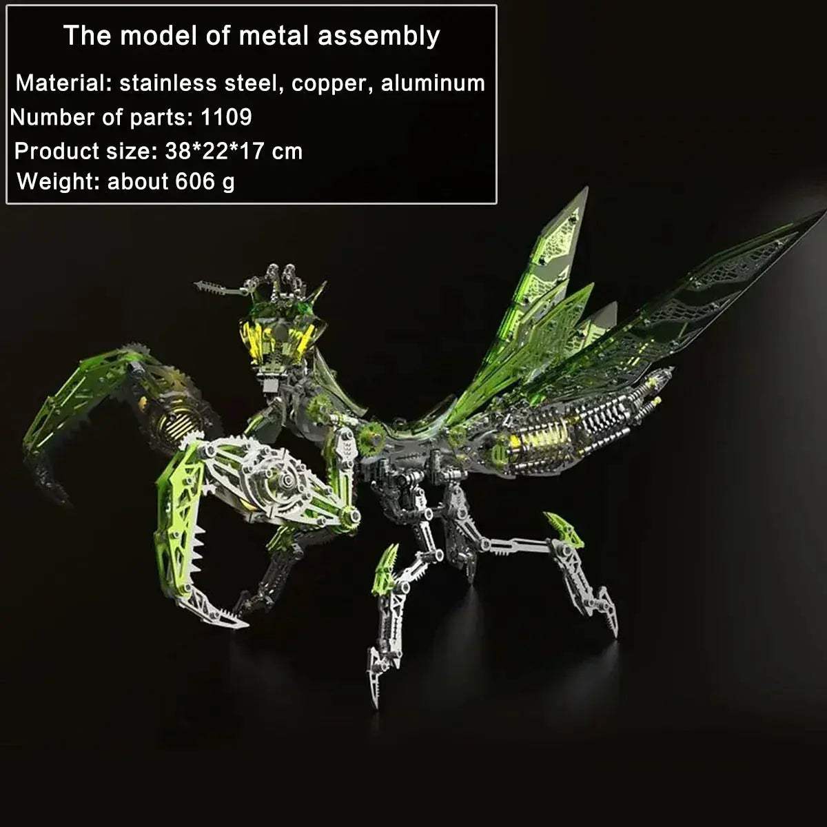 DIY 3D Metal Model Kit Mechanical Puzzle Gift for Teens - ToylandEU