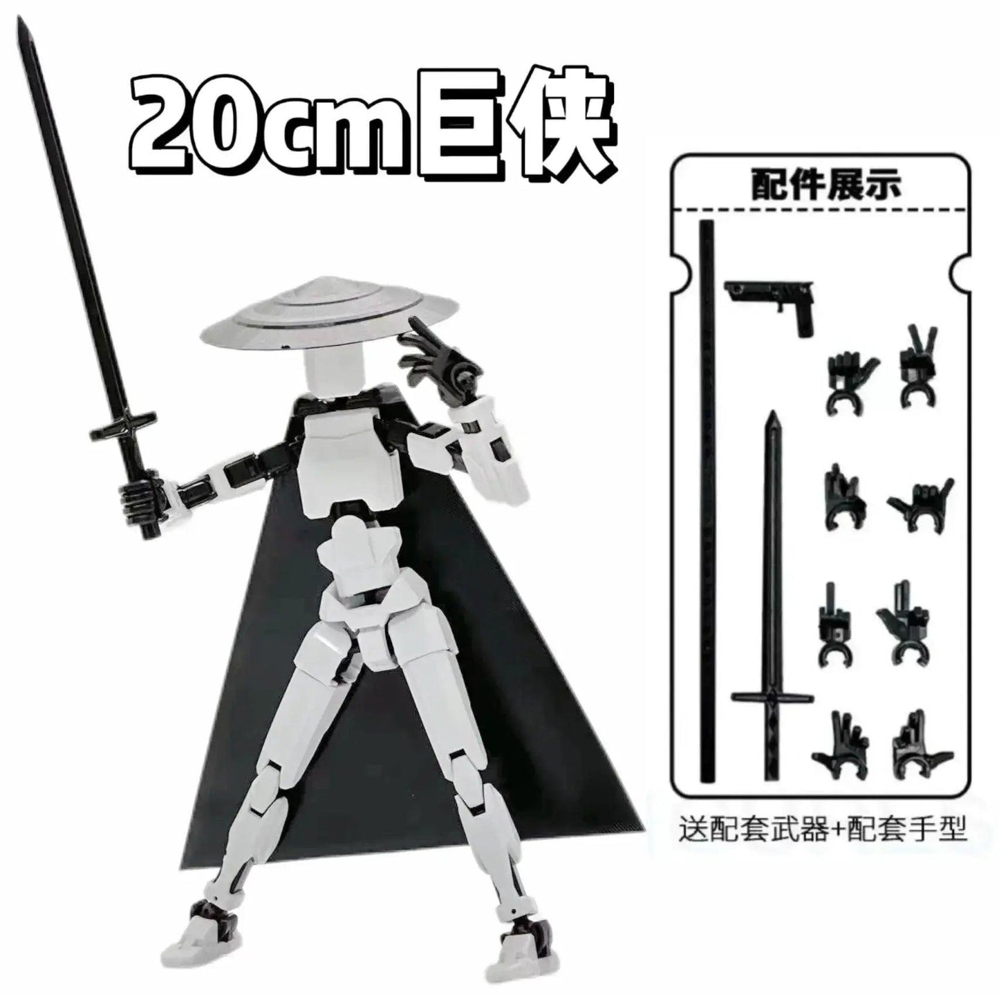  DIY 3D Printed Action Figure Movable Joints Titan -  ToylandEU™