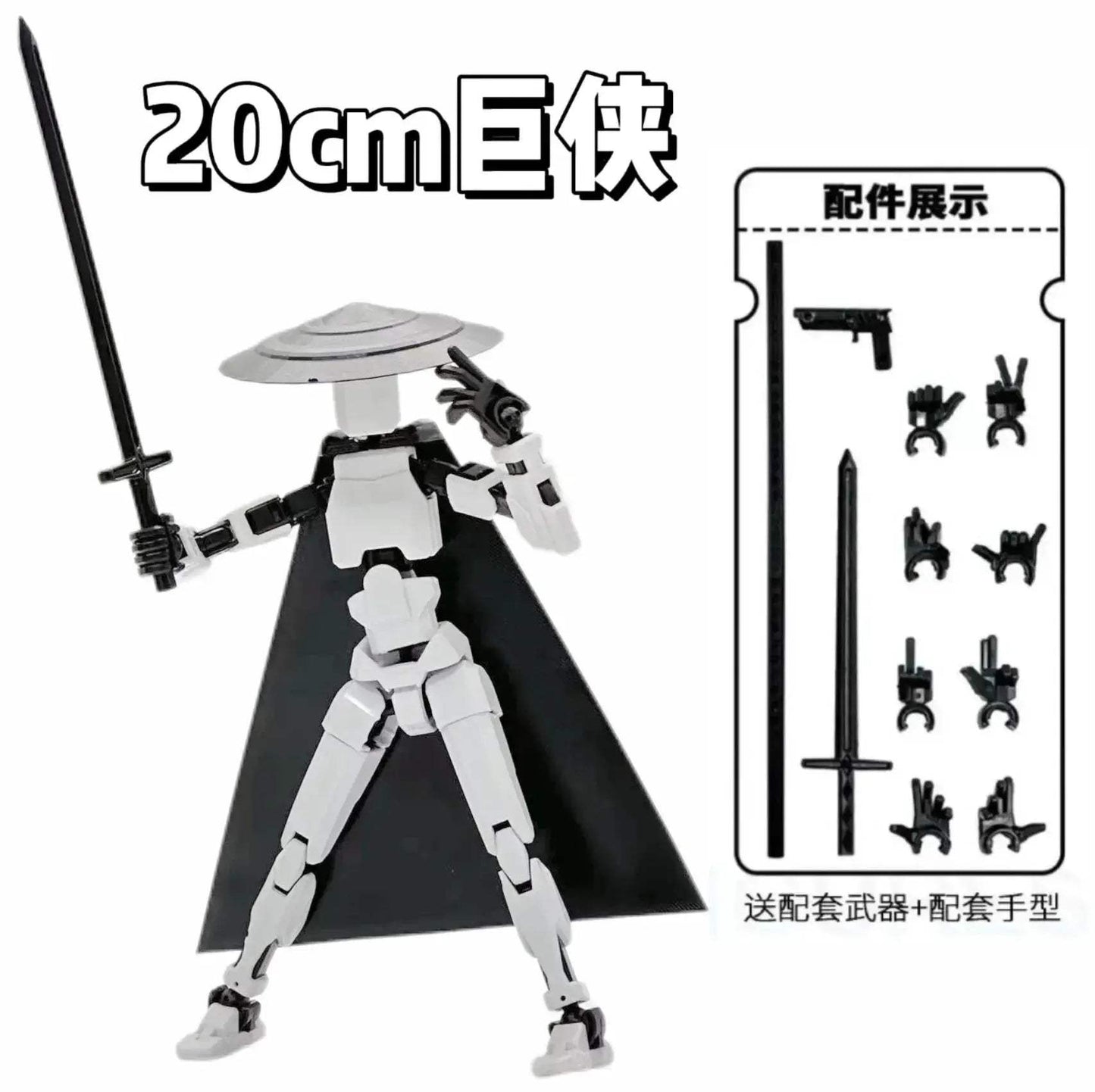 DIY 3D Printed Action Figure With Movable Joints Titan - ToylandEU