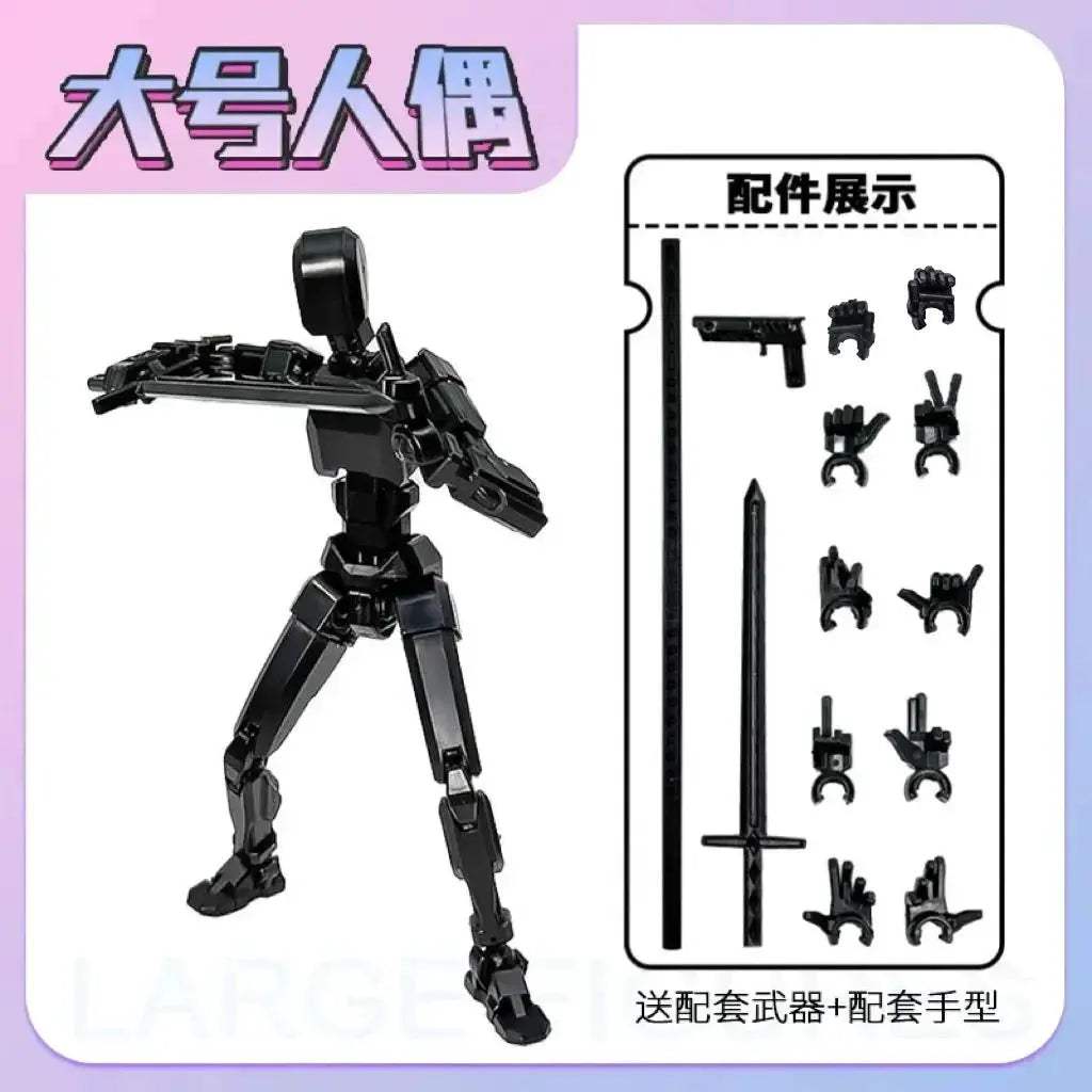 DIY 3D Printed Action Figure With Movable Joints Titan - ToylandEU