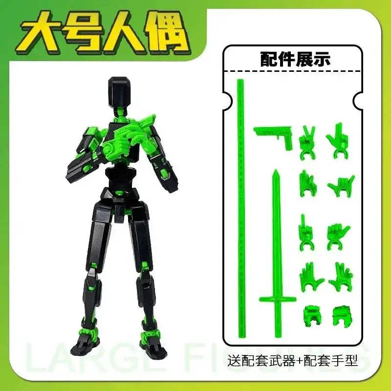 DIY 3D Printed Action Figure With Movable Joints Titan - ToylandEU