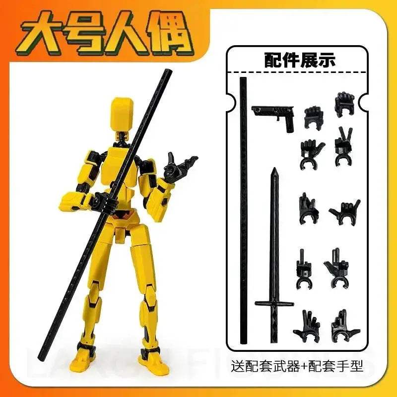 DIY 3D Printed Action Figure With Movable Joints Titan - ToylandEU