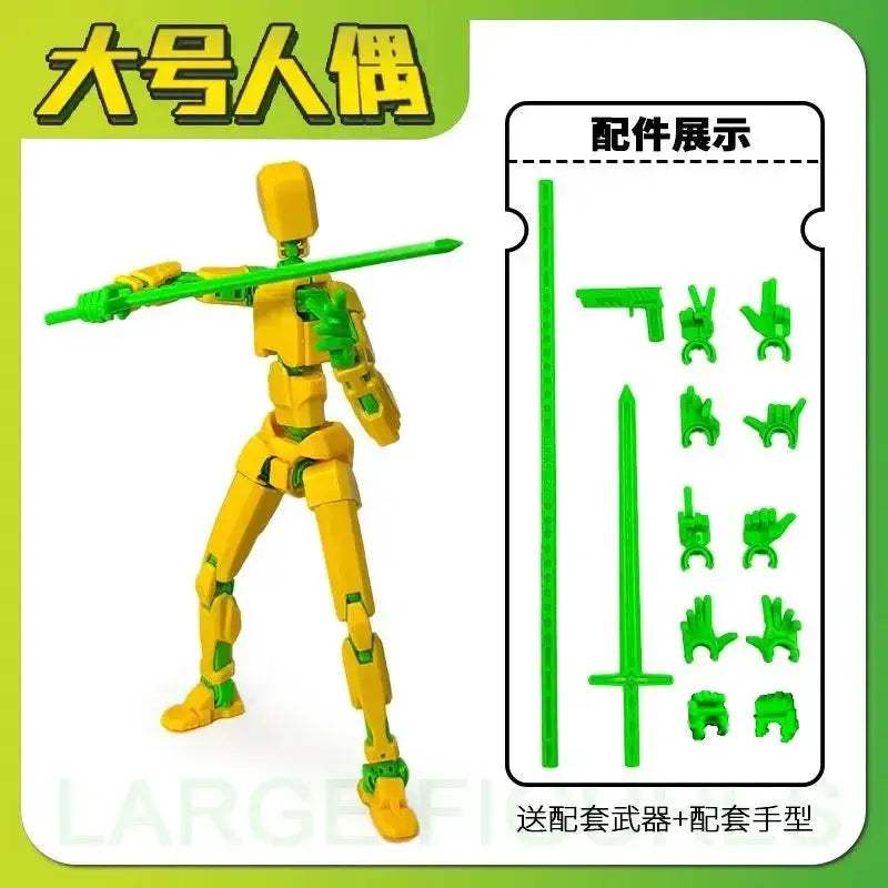 DIY 3D Printed Action Figure With Movable Joints Titan - ToylandEU