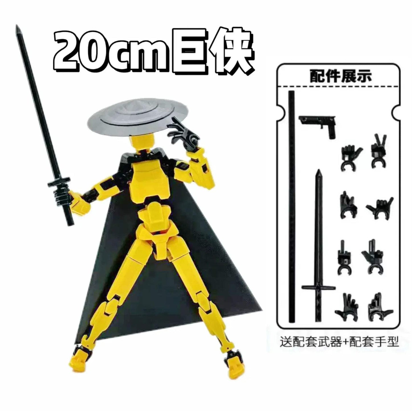 DIY 3D Printed Action Figure With Movable Joints Titan - ToylandEU